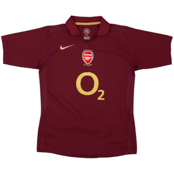 2005-06 Arsenal Home Shirt - 8/10 - (L.Boys)