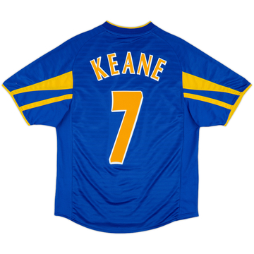 2001-03 Leeds United Away Shirt Keane #7 - 8/10 - (S)
