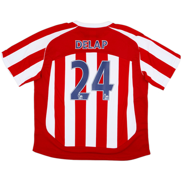 2009-10 Stoke City Home Shirt Delap #24 - 6/10 - (XXL)