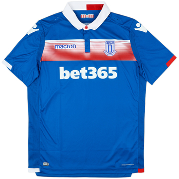 2017-18 Stoke City Away Shirt - 10/10 - (XL)