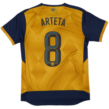 2015-16 Arsenal Away Shirt Arteta #8 - 5/10 - (M)