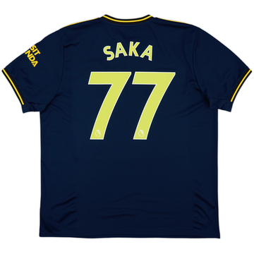2019-20 Arsenal Third Shirt Saka #77 - 10/10 - (XL)