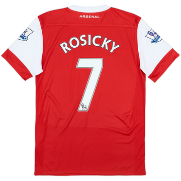 2010-11 Arsenal Home Shirt Rosicky #7 - 5/10 - (S)