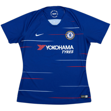 2018-19 Chelsea Home Shirt - 9/10 - (Women's M)