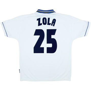 1998-00 Chelsea Away Shirt Zola #25 - 8/10 - (L)