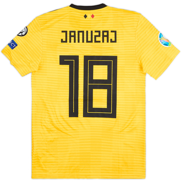 2019 Belgium Match Issue Away Shirt Januzaj #18