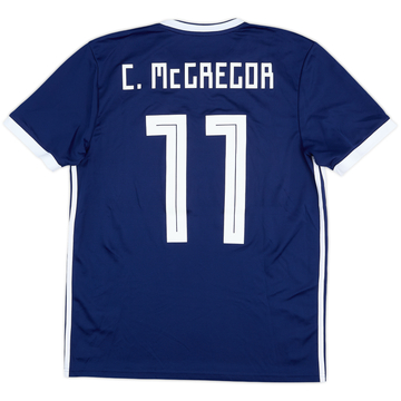 2018 Scotland Match Issue Home Shirt C.McGregor #11