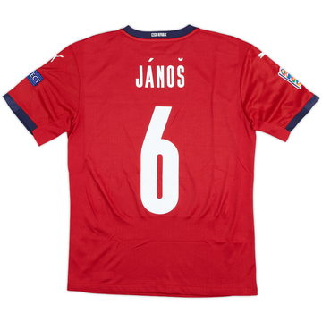 2020 Czech Republic Match Issue Nations League Home Shirt Janos #6