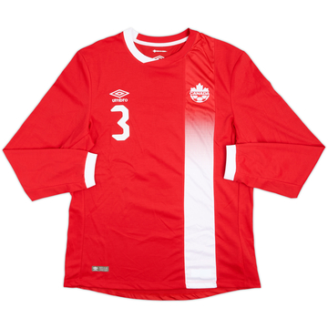 2016-18 Canada Match Issue Home L/S Shirt #3