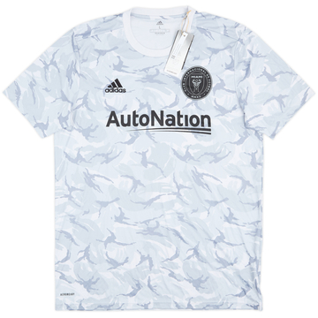 2021 Inter Miami Player Issue adidas Pre Match Shirt (Morgan) (L)