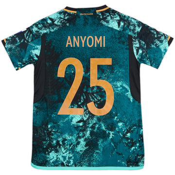 2023-24 Germany Women's Match Issue Away Shirt Anyomi #25