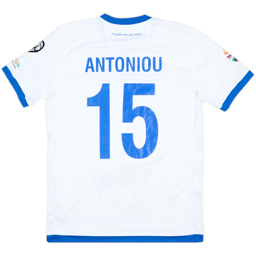 2023 Cyprus Match Issue Away Shirt Antoniou #15