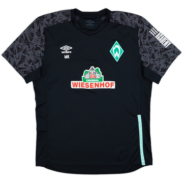 2019-20 Werder Bremen Staff Issue Umbro Training Shirt MK - 6/10 - (L)