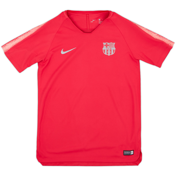 2018-19 Barcelona Nike Training Shirt - 9/10 - (L.Boys)