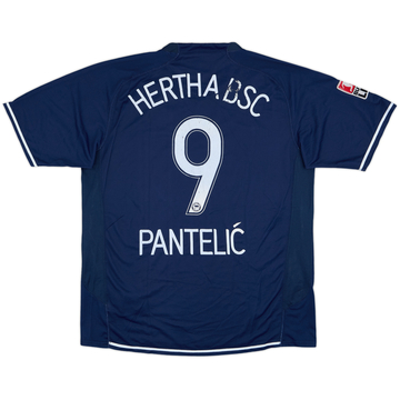 2007-08 Hertha Berlin Home Shirt Pantelic #9 - 5/10 - (L)