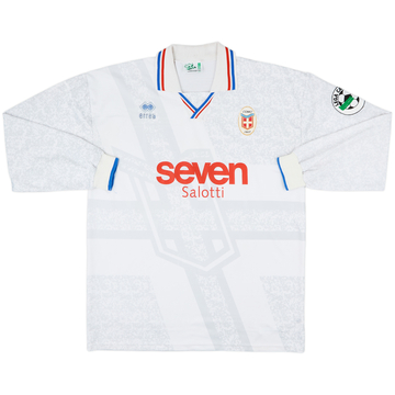 1996-97 Como Away L/S Shirt - 7/10 - (XXL)