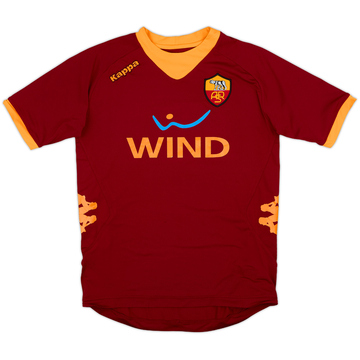 2011-12 Roma Home Shirt - 7/10 - (XL.Boys)