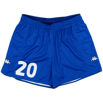2000-01 Italy Player Issue Home Shorts #20 - 6/10 - (XL)