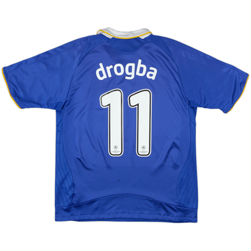 2008-09 Chelsea Home Shirt Drogba #11 - 7/10 - (L)