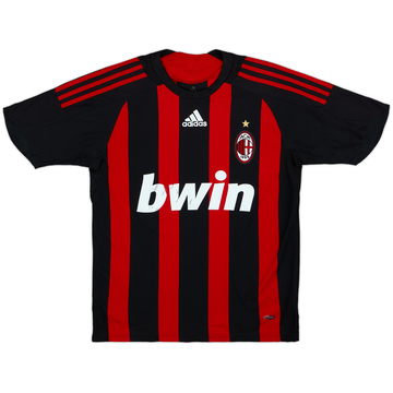 2008-09 AC Milan Home Shirt - 4/10 - (L.Boys)
