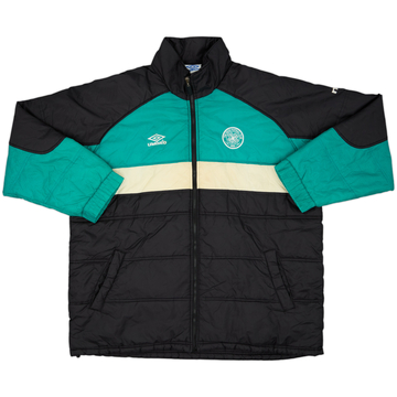 1996-97 Celtic Umbro Padded Bench Coat - 5/10 - (XL)