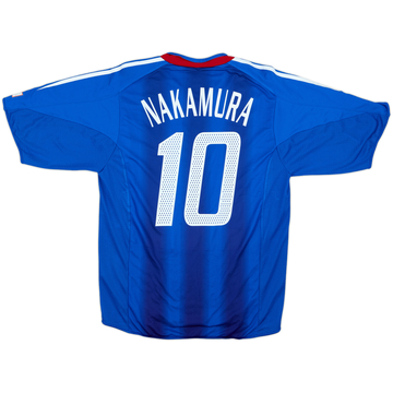 2004-06 Japan Player Issue Home Shirt Nakamura #10 - 8/10 - (L)