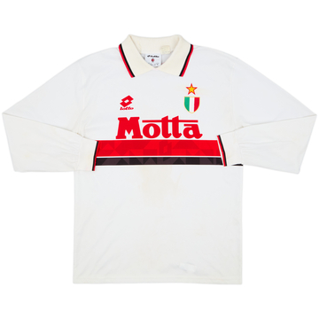 1993-94 AC Milan Away L/S Shirt - 6/10 - (M)