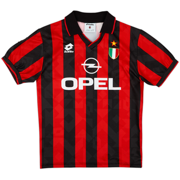 1994-95 AC Milan Home Shirt - 8/10 - (M)