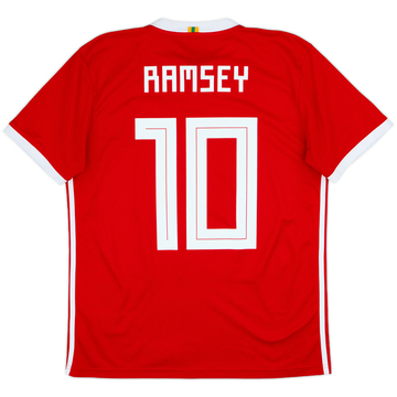 2018-19 Wales Home Shirt Ramsey #10 - 9/10 - (M)