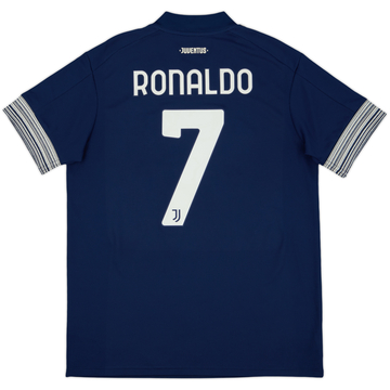 2020-21 Juventus Away Shirt Ronaldo #7 - 8/10 - (L)
