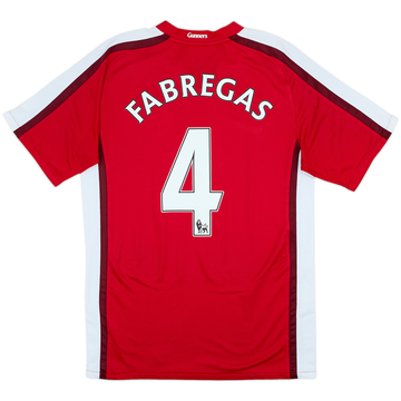 2008-10 Arsenal Home Shirt Fabregas #4 - 8/10 - (S)