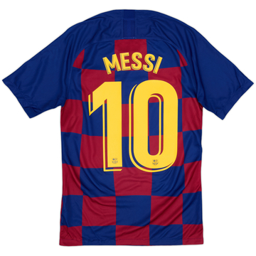 2019-20 Barcelona Home Shirt Messi #10 - 8/10 - (XS)