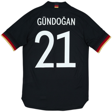2020-21 Germany Authentic Away Shirt Gundogan #21 - 8/10 - (S)