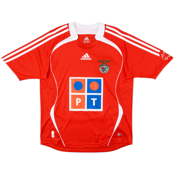 2006-07 Benfica Home Shirt - 10/10 - (L.Boys)