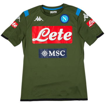 2019-20 Napoli Kappa Training Shirt - 8/10 - (L)