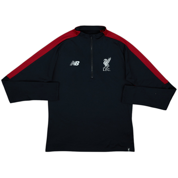 2018-19 Liverpool New Balance 1/4 Zip Drill Top - 9/10 - (M)