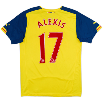 2014-15 Arsenal Away Shirt Alexis #17 - 4/10 - (M)