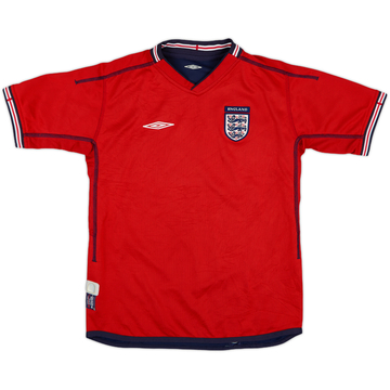 2002-04 England Away Shirt - 8/10 - (S.Boys)