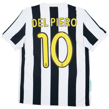 2009-10 Juventus Home Shirt Del Piero #10 - 7/10 - (S)