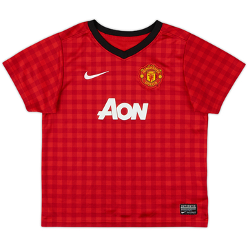 2012-13 Manchester United Home Shirt - 8/10 - (S.Boys)