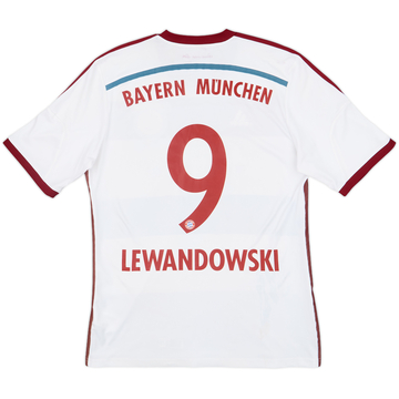 2014-15 Bayern Munich Away Shirt Lewandowski #9 - 5/10 - (M)