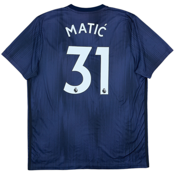 2018-19 Manchester United Third Shirt Matic #31 - 5/10 - (XL)