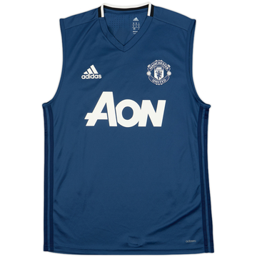 2016-17 Manchester United adizero Training Vest - 10/10 - (M)
