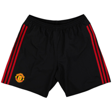 2015-16 Manchester United adidas Training Shorts - 9/10 - (M)