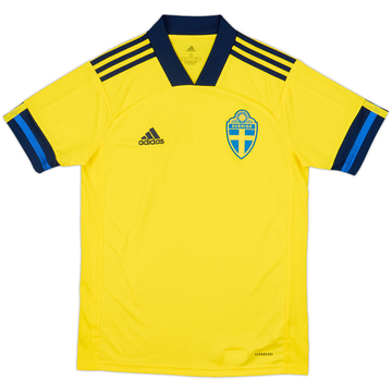 2020-21 Sweden Home Shirt - 10/10 - (S)