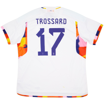 2022-23 Belgium Away Shirt Trossard #17 (XXL)