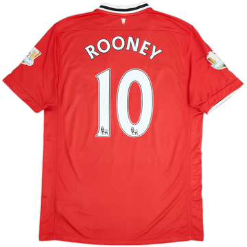 2011-12 Manchester United Home Shirt Rooney #10 - 5/10 - (L)