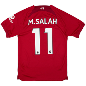 2022-23 Liverpool Home Shirt M.Salah #11 - 8/10 - (XS)