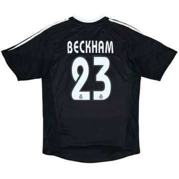 2004-05 Real Madrid Away Shirt Beckham #23 - 8/10 - (S)