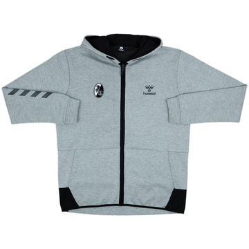 2018-19 Freiburg Hummel Chaqueta de chándal con capucha - 8/10 - (XL)